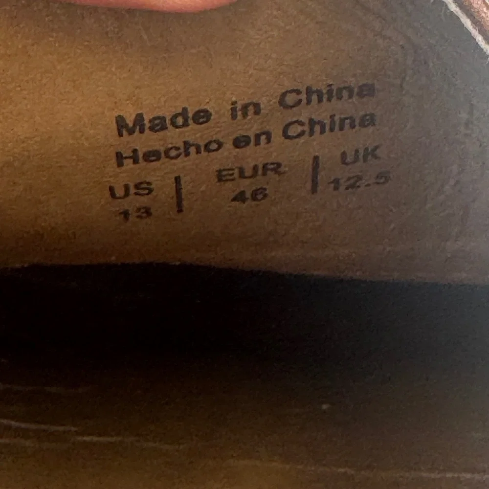 Madden Brown Leather Cap Toe Oxford Shoes Size 13 NO BOX